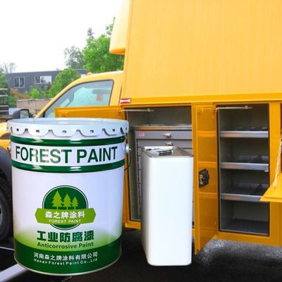 Commercial Truck Paint With Colors Shine Effect Plyurethane Anticorrosion Paint